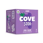 Cove Healthy Grape Probiotic Soda 4x355ml