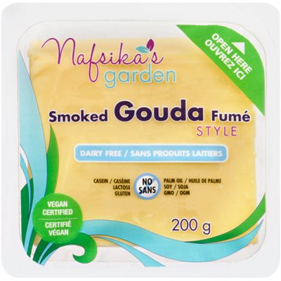 Nafsika's Garden Gouda Fumé Style Sans Produits Laitiers 200 g