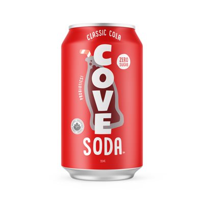 Cove Probiotic Soda- Classic Cola 355ml