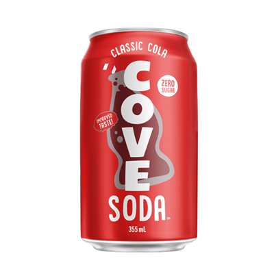Cove Probiotic Soda- Classic Cola 355ml