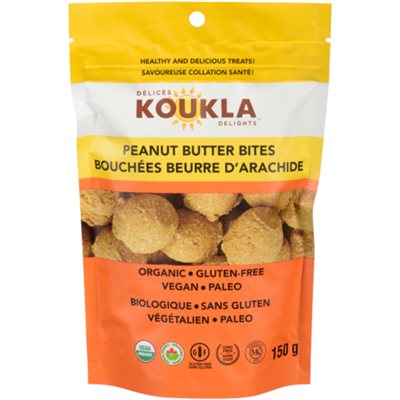 Délices Koukla Bouchées Beurre d'Arachide 150 g