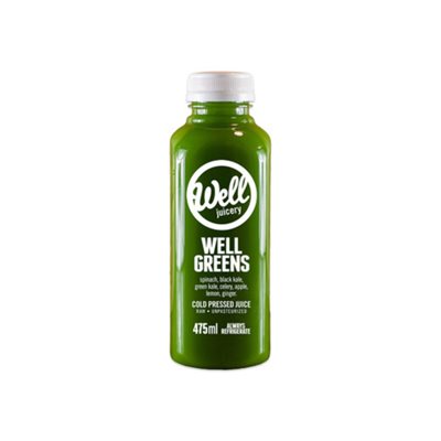 Well Juicery Well Greens jus pressé à froid