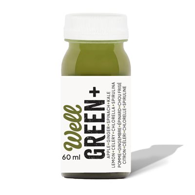 Well Juicery Well Green+ dose 60ml