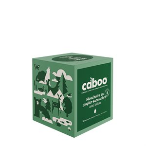 Caboo Mouchoirs en papier sans arbre avec lotion 50un