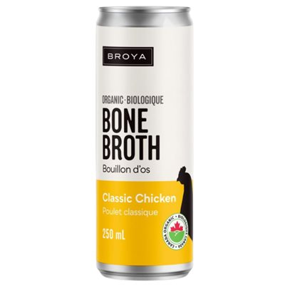 BROYA Bouillon d'os de poulet classique bio 250ML