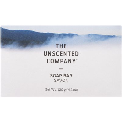 TUC Unscented Soap Bar, pure vegetable glycerin, 1 bar of 120g / box 120g