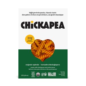 Chickapea Organic Spirals 227g