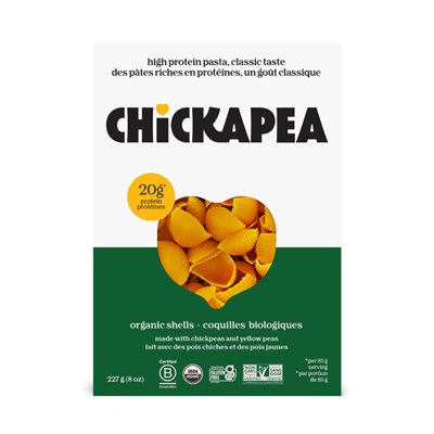 Chickapea Coquilles Biologiques 227g