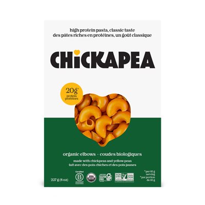 Chickapea Coudes Biologiques 227g