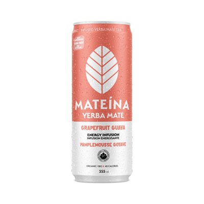 MATEINA YERBA MATE PAMPLEMOUSSE GOYAVE BIO 355ML