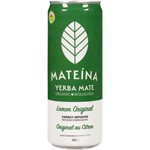 Mateina Yerba Mate Infusion énergisante Original au Citron Biologique 355 ml