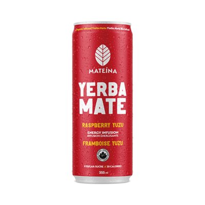 Mateina Infusion De Yerba Mate Framboise Yuzu Bio