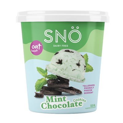 Sno Mint Chocolate Cookies Ice Cream 500ml