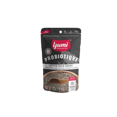 Yumi probiotique Graines De Chia Enrichies bio Yumi probiotique Graines De Chia Enrichies bio