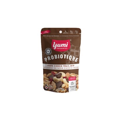 Yumi organic Dark Chocolate Probiotique Trail Mix 175g