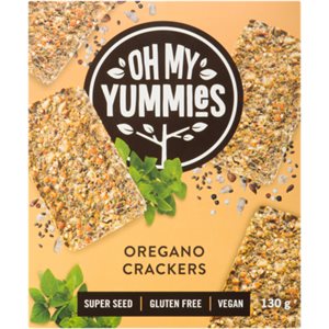 Oh My Yummies Crackers Oregano 130 g 