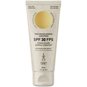 Tanit Crème Solaire Minérale Hydratante Spf 30 Non Parfumée 90 Ml