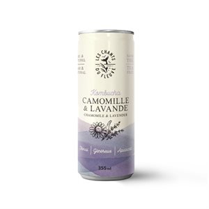 Les Chants du Fleuve Kombucha Chamomile & Lavender 355ml