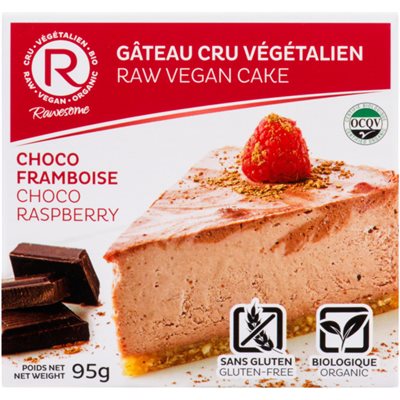 Rawesome Raw Vegan Cake Choco Raspberry 95 g 95g