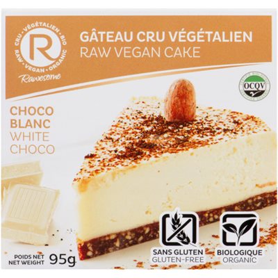 Rawesome Raw Vegan Cake White Choco 95 g 95g