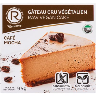 Rawesome Gâteau Cru Végétalien Café Mocha 95 g