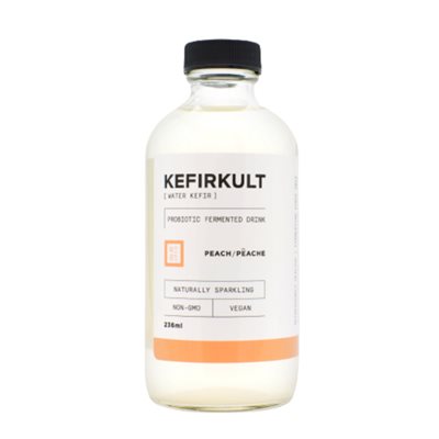 Kéfirkult Boisson Probiotique Kéfir D'Eau Pêche 236Ml