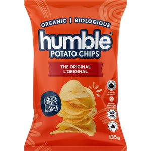 Humble Potato Organic Chips Original 135g