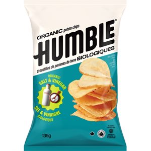 Humble Potato Croustilles bio Sel De Mer Et Vinaigre De Cidre