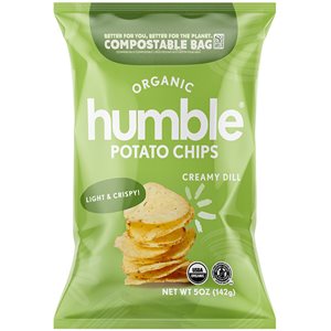 Humble Potato Organic Chips Creamy Dill 135g