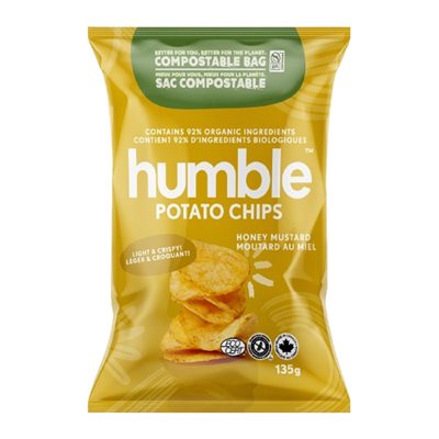 Humble Potato Croustilles bio Moutarde Au Miel épicée