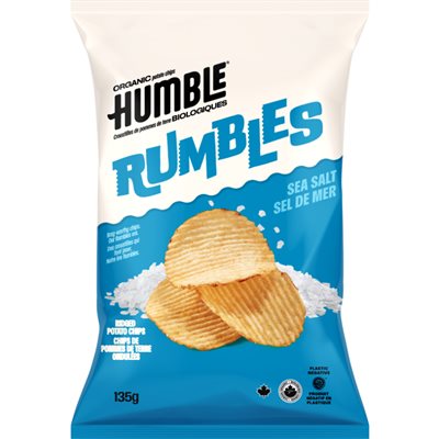 Humble Potato Rumbles - Croustilles Sel De Mer 135g
