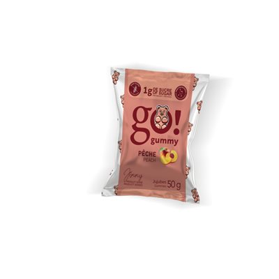 Go Nutrition Go Gummies Pêche 50 G