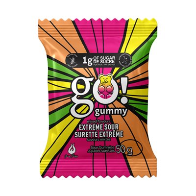 Go Nutrition Go Gummies Sûrette Extrême 50 G