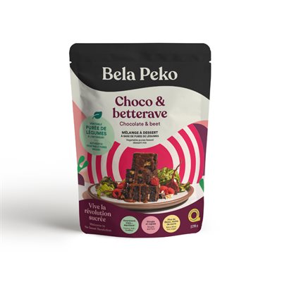 Bela Peko-Chocolat& betterave Dessert à base de purée de betteraves 578g