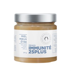 Miel et Co Wellness honey Immunity 25PLUS 275g