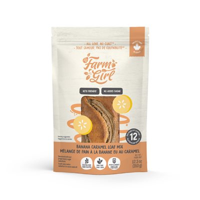 Farm Girl - Préparation Pour Pain Au Caramel Et À La Banane 350G
