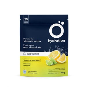 Ö Hydration Eau vitaminée en poudre- Limonade 100G