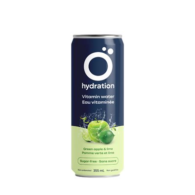 Ö Hydration Eau vitaminée- Pomme Verte Et Lime 355Ml