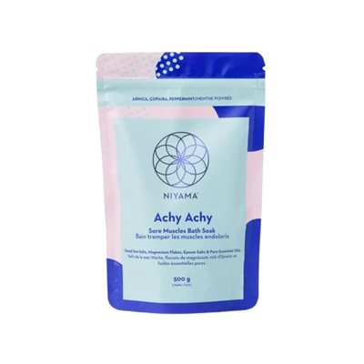 Niyama Achy Achy Sore Muscles Bath Soak 500g