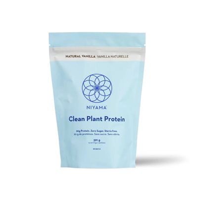 NIYAMA WELLNESS CLEAN PLANT PROTEIN - NATURAL VANILLA 391g