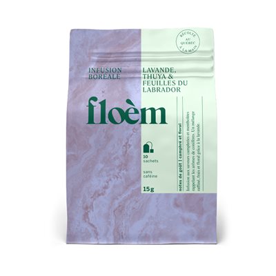 FLOÈM Thuya, Lavande Et Feuille Du Labrador 15g FLOÈM Thuya, Lavande Et Feuille Du Labrador 15g
