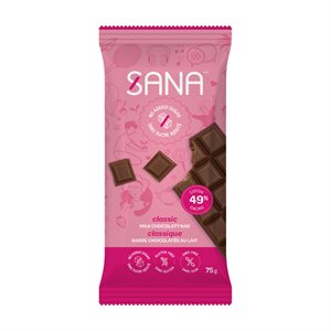 Sana Barre Chocolatée Au Lait Classique