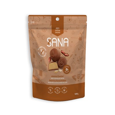 Sana Protein Bites Milk Chocolate Peanut Butter