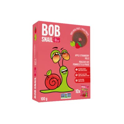 Bob Snail Fruit Rolls apple-strawberry