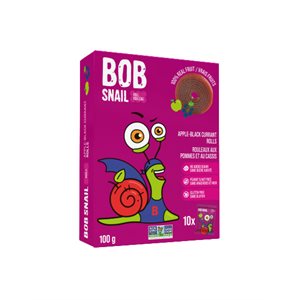 Bob Snail Fruit Rolls Apple-Blackcurrant 100g