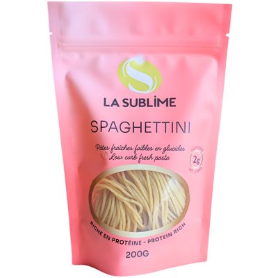 La Sublime Pâtes Spaghettini Faibles En Glucides 200g
