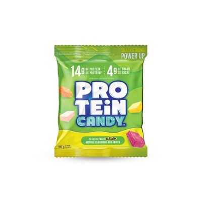 PROTEIN CANDY Acidulé aux fruits classique 55 g