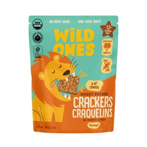 Wild Ones Craquelins de patate douce fromage 28g