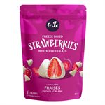 Frux White Chocolate Freeze Dried Strawberries 80G