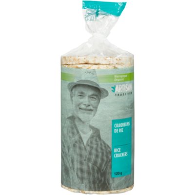 Artisan Tradition Rice Crackers Organic 120 g 120g